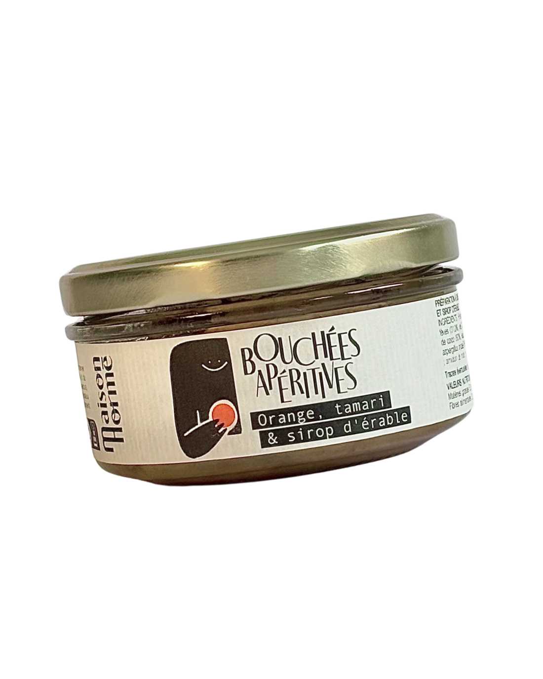 Bouchées apéritives orange, tamari et sirop d’érable
