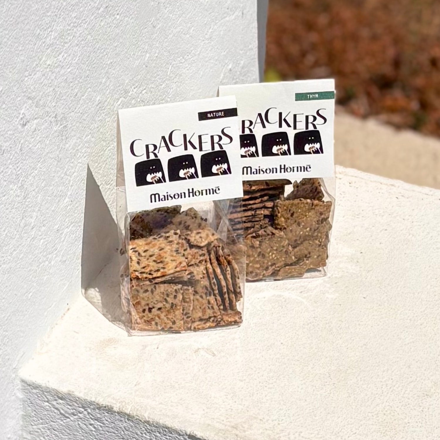 Thyme crackers