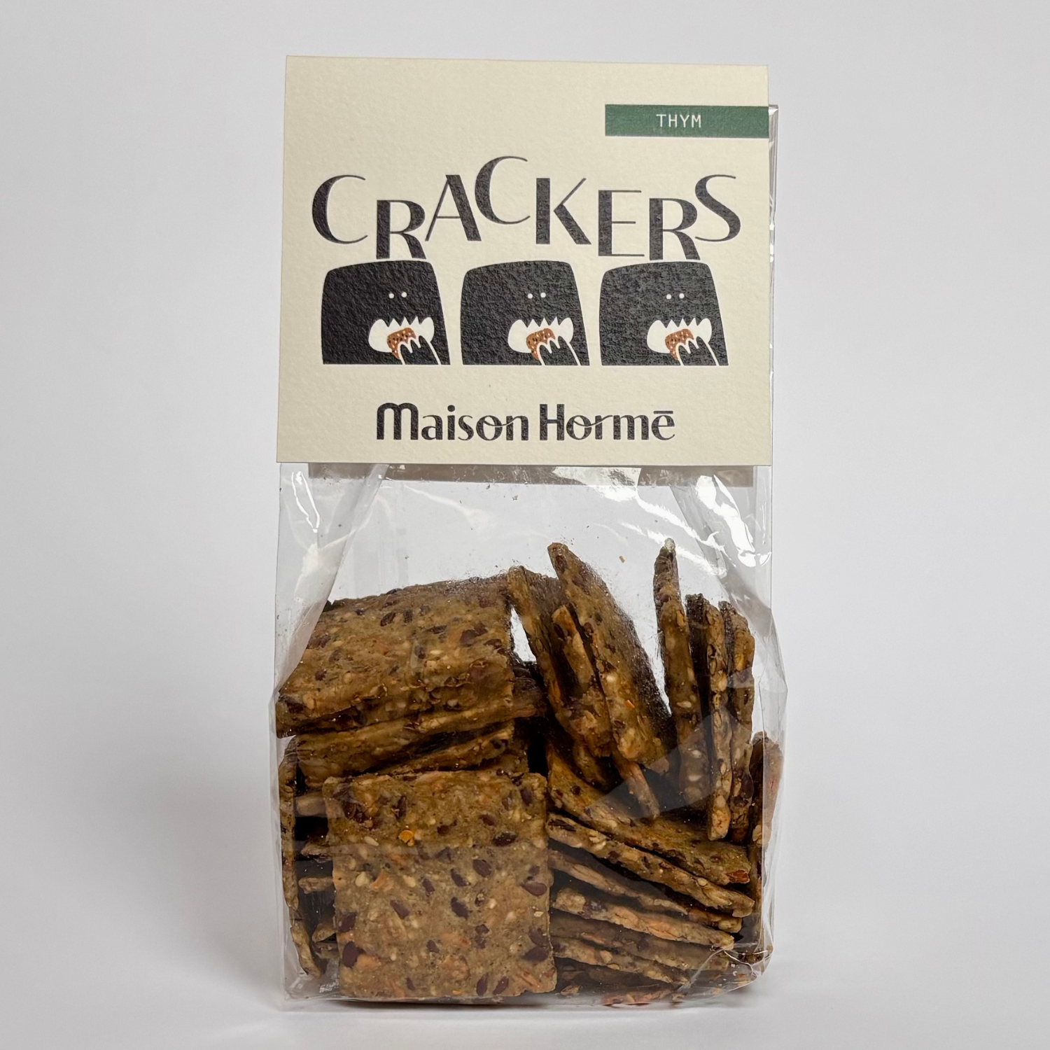 Thyme crackers