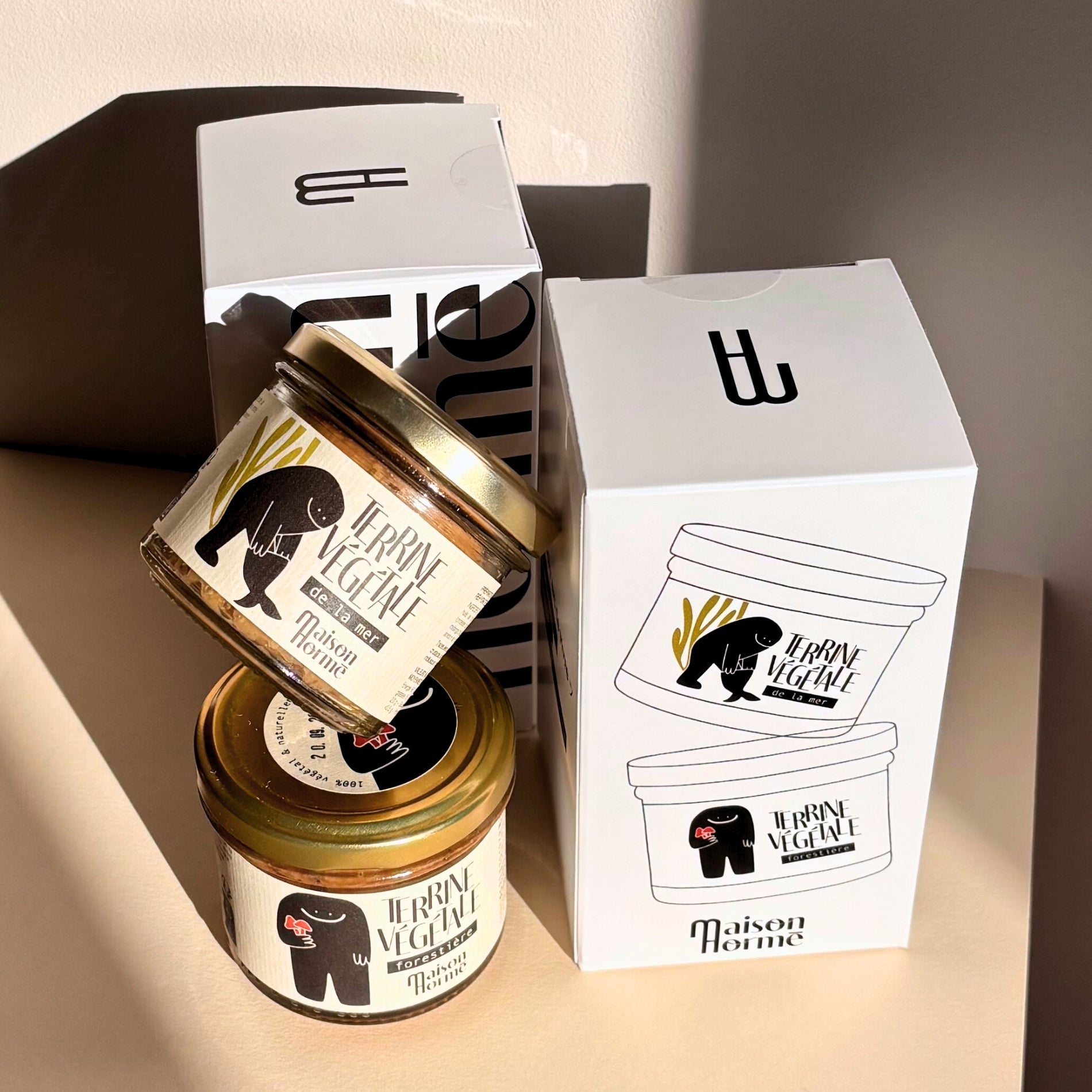 Coffret assortiment terrines végétales